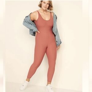 Old Navy Powersoft, Go-Dry, Jumpsuit, Sz 3X, NWT, "Spicegirl" color